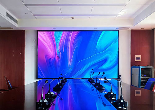 Latest company Solutions about Indoor-Conference P2.5  6.14sqm