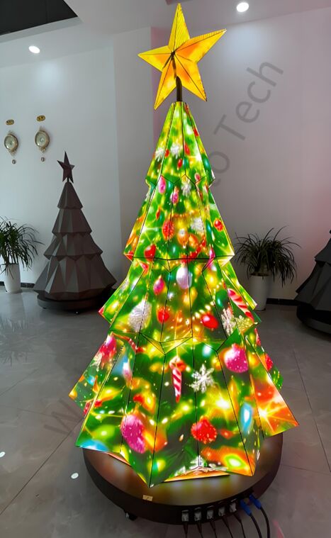 Latest company news about A Christmas LED Tree That Never Fades: Meet Our Custom LED Masterpiece!