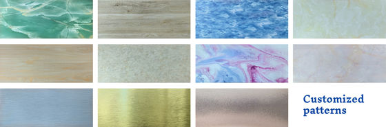 Schermo artistico LED testurizzato P1.2/P1.5/P1.8/P2 Serie Chameleon 320*160 mm Display dual-mode