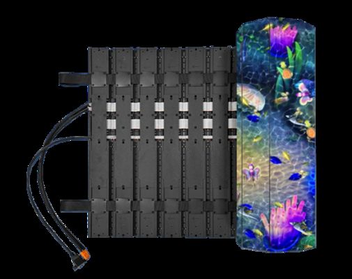 ราคาดี P0.78/P0.95/P1.25/P1.56/P1.95/P2.6/p3.91 SculptStone Roller Led Screen ความหนา 17 มม โรลล์อัพ LED Display ด้วยการออกแบบ Ultra Slim ออนไลน์